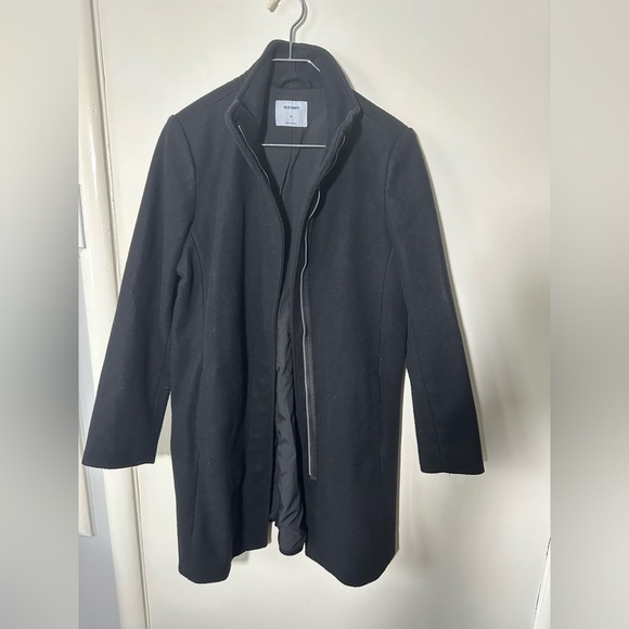 Old Navy Women's Black Trench Coat - Picture 6 of 8